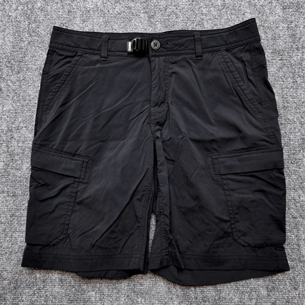 REI Co-op Savannah Cargo Shorts Womens 10 Black Hiking Outdoor Stretch Quick Dry